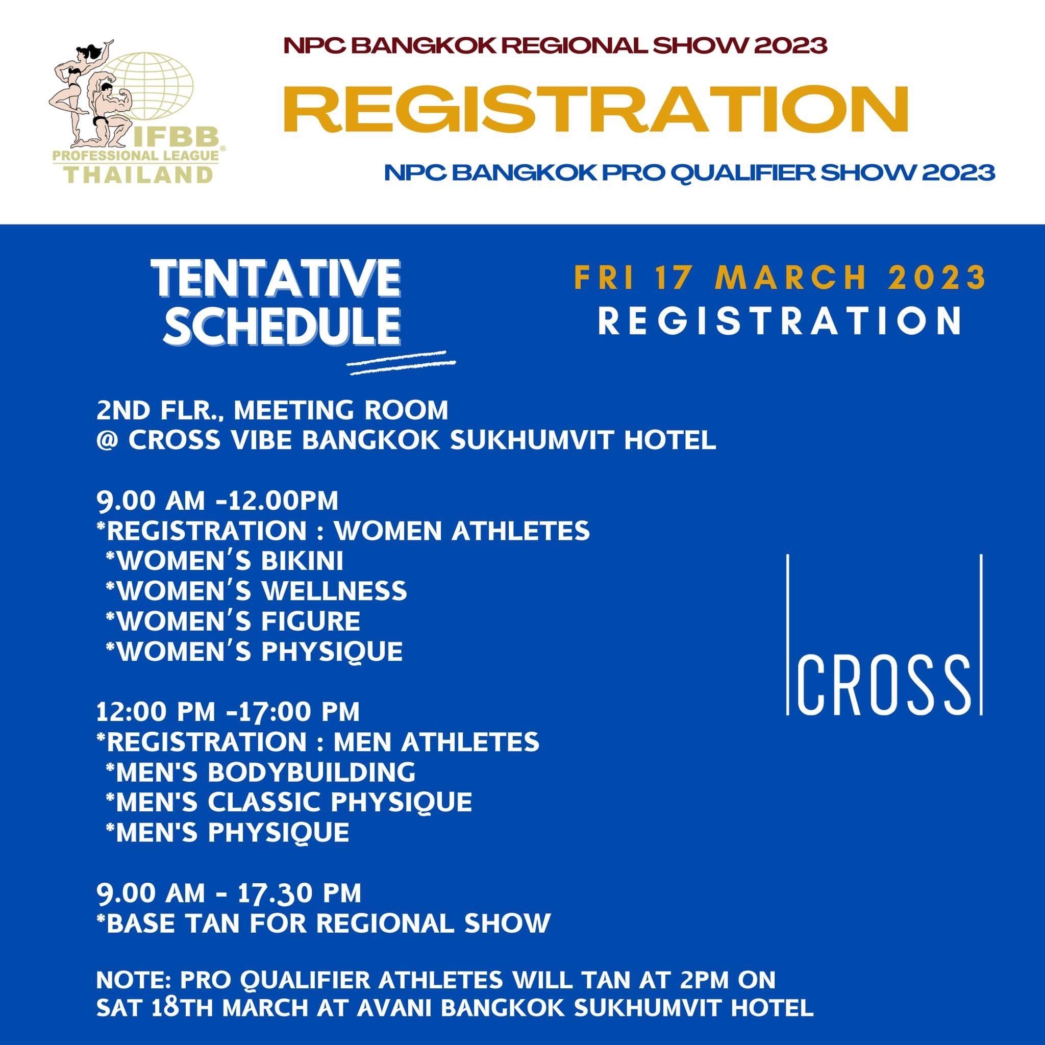 THAILAND PRO QUALIFIER 2024 IFBB PRO LEAGUE THAILAND